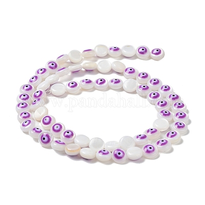 Нити бусин из натуральной пресноводной эмали BSHE-P033-04B-1