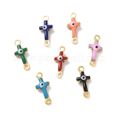 Подвески из латунной эмали KK-J302-08G-1