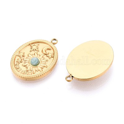 Природные подвески амазонит STAS-N109-187G-1