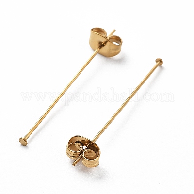 Ионное покрытие (ip) 304 нержавеющая сталь плоские головки штифты с ушковыми гайками STAS-L244-02D-G01-1