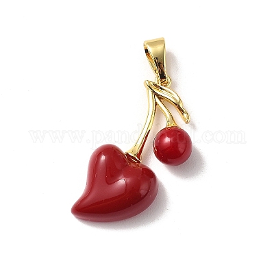 Подвески латуни cmолы&nbsp;LS-KK-D383-01G-02-1