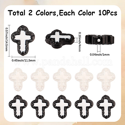 20 шт. двухцветные окрашенные стеклянные бусины BLOW-SC0001-02-1