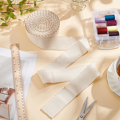 9 ярд плоского полиэстерового широкого эластичного шнура OCOR-MA0001-15B-1