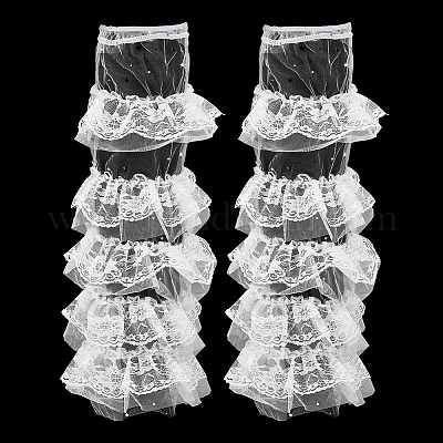 Рукава из полиэстерового кружева AJEW-WH20080-23B-1