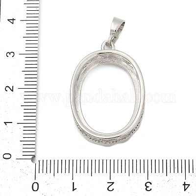 Сеттинги для кулона (кабошонов) KK-S521-08P-1