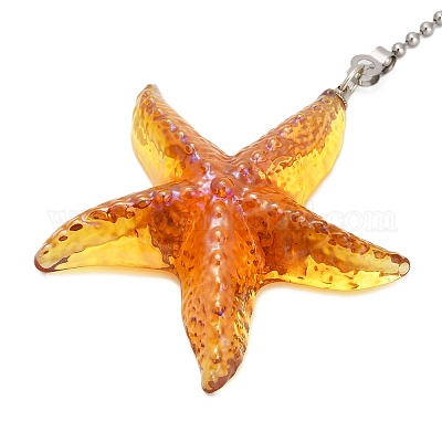 Стеклянные подвески потолочный вентилятор тяговые цепи удлинители HJEW-H064-01C-P-1