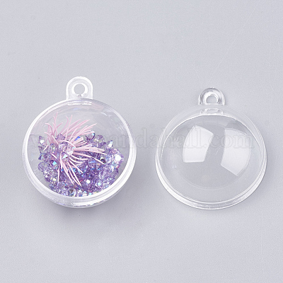 Пластиковые шариковые подвески MACR-S298-02-M-1