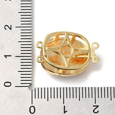 Покрытие стойки латунь микро паве прозрачный кубический цирконий застежки коробки KK-E084-15G-1