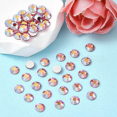 Preciosa® maxima crystal без горячей фиксации плоские камни Y-PRC-NSS8-90350-200-1