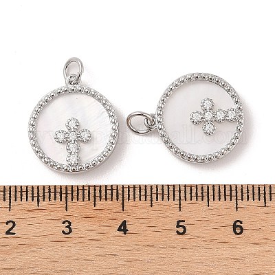 Латунные подвески из ракушки KK-L208-76P-1