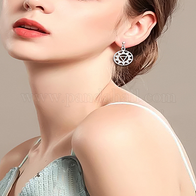 6 шт. 3 стиля подвески из нержавеющей стали 304 STAS-LP0004-33P-1