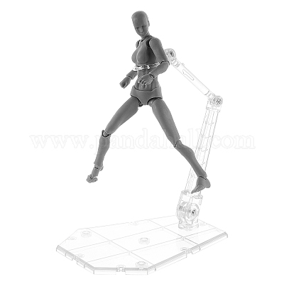  Action Figure Stand, Migaven 10pcs Assembly Action Figure  Display Holder Base Doll Durable Model Support Display Stand Compatible  with HG RG SD SHF Gundam 1/144 Toy Clear : Toys & Games