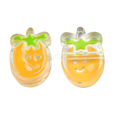 Прозрачные бусины из акриловой эмали TACR-N012-004F-1