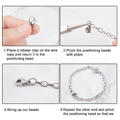 Застежки-карабины из нержавеющей стали 304 STAS-PH0019-52P-1