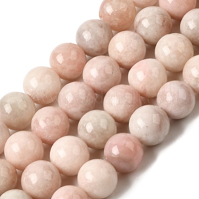 Натуральный розовый опал бусы пряди&nbsp;G-G829-03-8mm-1