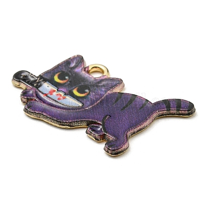 Печатные подвески сплава&nbsp;ENAM-L042-02G-02-1