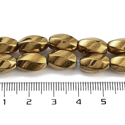 Синтетические магнитные гематит бусины пряди G-P545-G01-01F-1