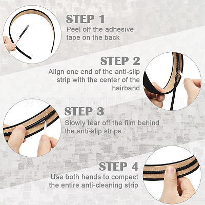 10 шт. прочная смоляная повязка на голову с противоскользящей полоской&nbsp;FIND-SP0020-62-1