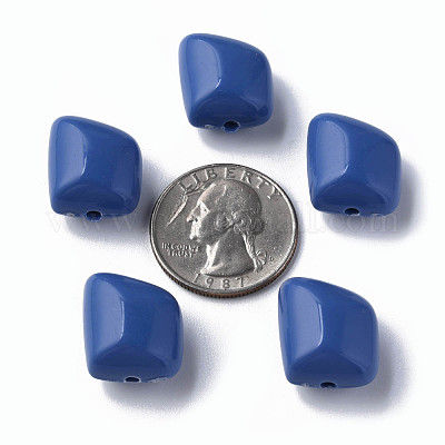 Непрозрачные акриловые бусины&nbsp;MACR-S373-15A-A16-1