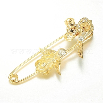 Сплав стекла стразы брошки&nbsp;LS-JEWB-G001-01-1