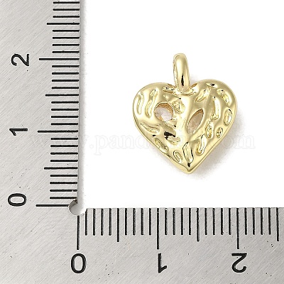 Латунные микро проложить кубического циркония подвески KK-K371-04G-1