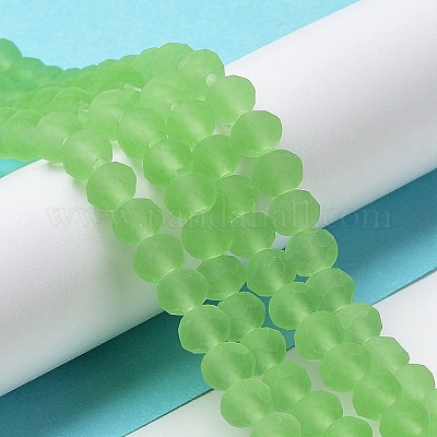 Прозрачные стеклянные бусины EGLA-A034-T8mm-MD09-1