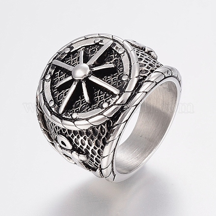 304 anelli in acciaio inox RJEW-G091-04-1