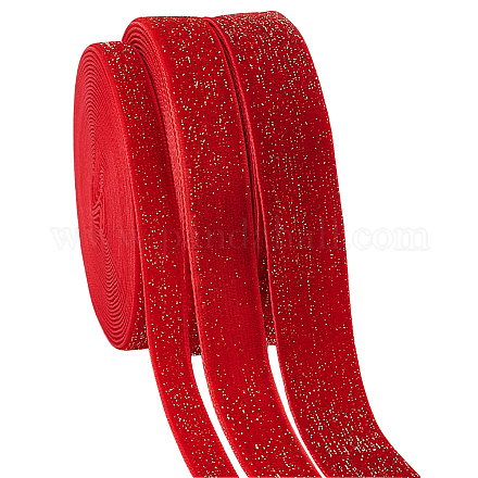 3 рулон 3 видов блестящих односторонних бархатных лент OCOR-PH0004-13-1