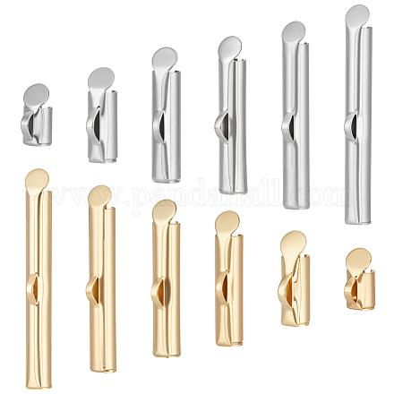 12 стиль 304 нержавеющая сталь скользящая застежка на конце трубки STAS-BC0003-99-1