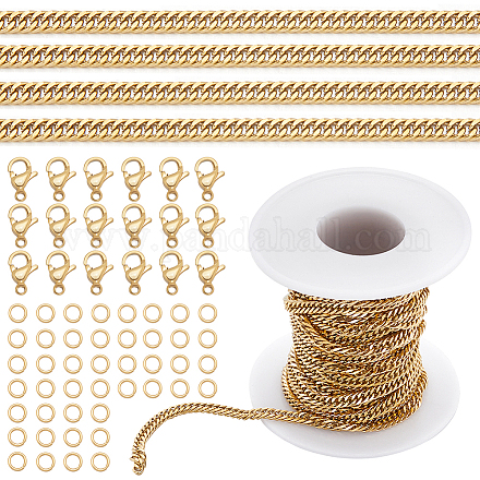 Набор для самостоятельного изготовления браслета-цепочки из нержавеющей стали 304 DIY-SC0024-73-1