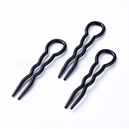 Set di forchette per capelli in plastica OHAR-WH0016-16B-1