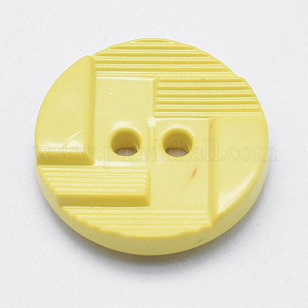 2-Hole Plastic Buttons BUTT-F064-05B-35mm-1