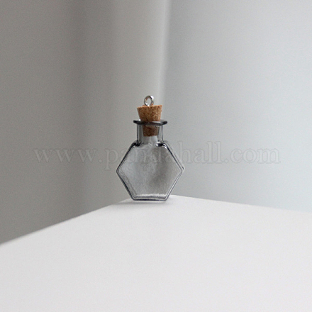 Miniatur-Sechskant-Glasflaschen MIMO-PW0001-040E-1