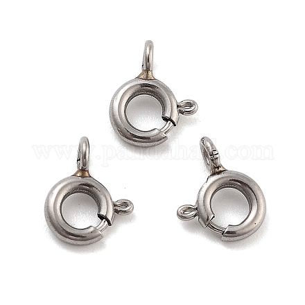 Некорневая застежка из нержавеющей стали 316 с пружинным кольцом STAS-B072-08P-01-1