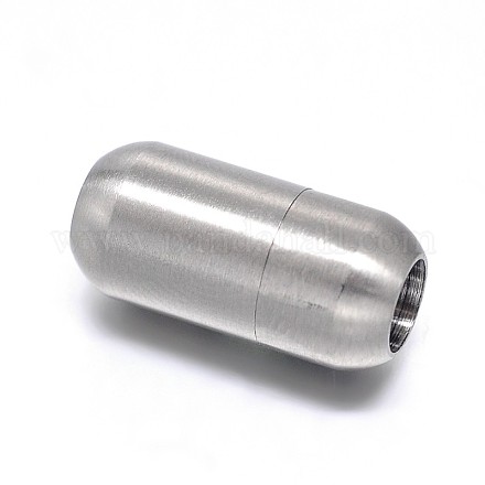 Cilindro 304 cierres magnéticos de acero inoxidable con extremos para pegar STAS-D059-18C-1