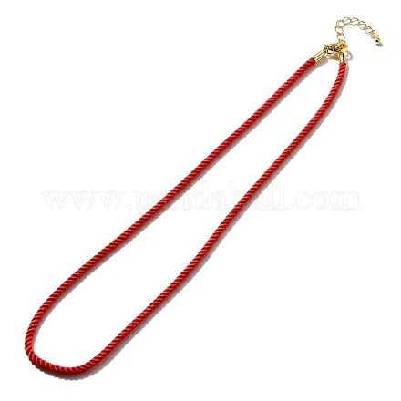 Изготовление ожерелья из нейлонового миланского шнура MAK-M028-01G-06-1