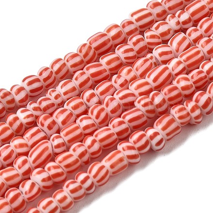 Бусы лэмпворк ручной работы BLOW-K001-01A-15-1