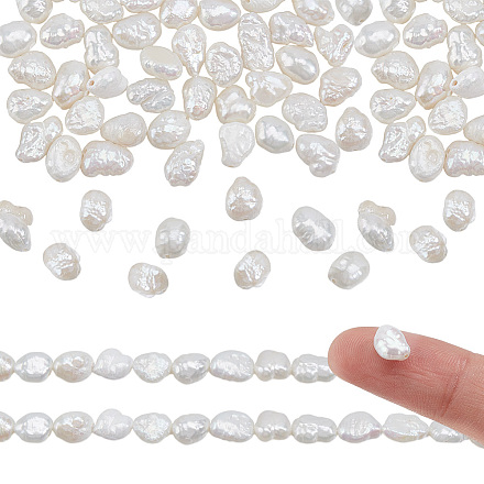 1 нить бусин из натурального культивированного пресноводного жемчуга PEAR-GO0001-22-1