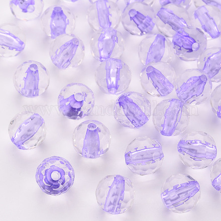 Perles en acrylique transparente TACR-S154-10A-47-1