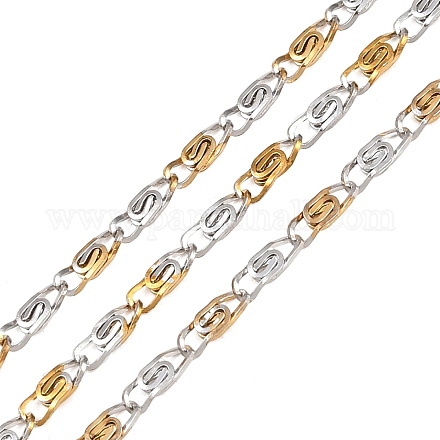 Двухцветные цепочки Lumachina из нержавеющей стали 304&nbsp;CHS-P028-02A-1