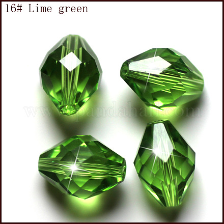 Perles d'imitation cristal autrichien SWAR-F054-9x6mm-16-1
