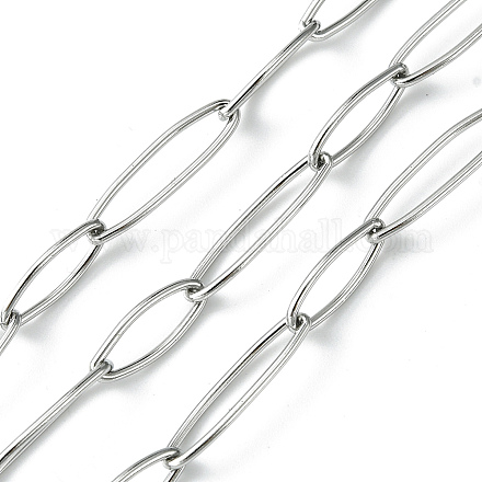 304 catena a maglie ovali in acciaio inossidabile CHS-K018-01P-1