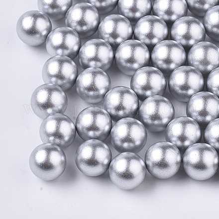Perles d'imitation perles en plastique ABS OACR-N003-B-02-1