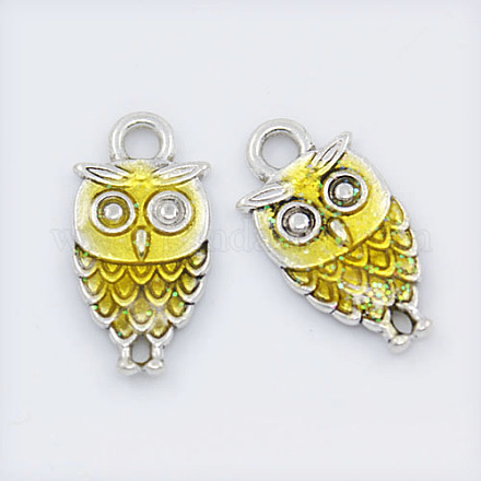 Подвески из эмали и сплава ENAM-C1406-2-1