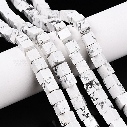 Природные Говлит бисер нитей G-T139-8x8-02A-1