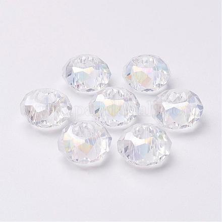 Glass European Beads GDA010-01-1