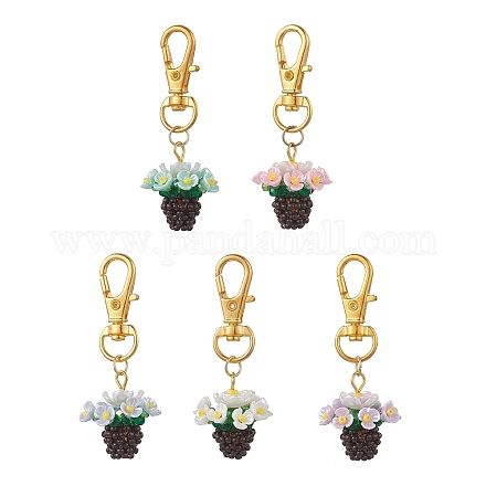 Украшения из стеклянных бусин HJEW-MZ00401-1