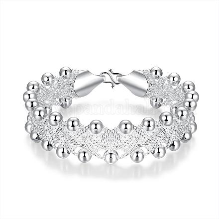 Bracelets en laiton de perles simples BJEW-BB00658-1