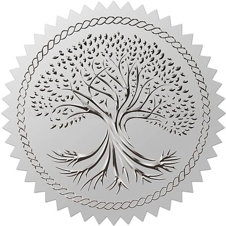 34 лист тиснёных серебряных фольгированных наклеек с изображением питомца DIY-WH0528-024-1