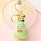 Resin Keychain, Vegetable and Fruit Theme, Fruit, Pendant: 56x34mm